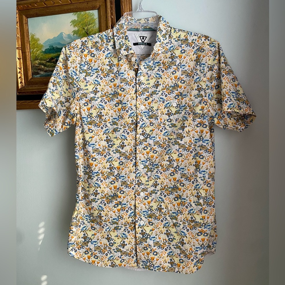 Men's Vissla Button Up Shirt